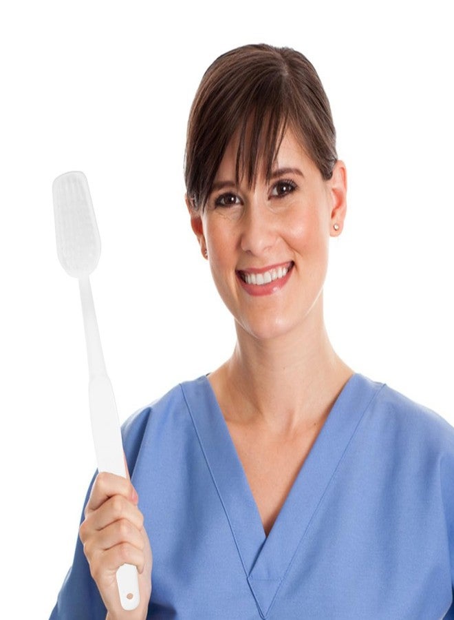 BCOATH Large Toothbrush Jumbo Toothbrush Prop Huge Ornament Party Decorative Giant Head Outfits Huge Prop White Hangable Soft Brush Abs - Image 5